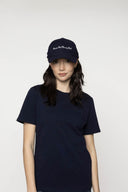 Script Navy Hat
