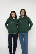 Script Green Hoodie