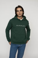 Script Green Hoodie