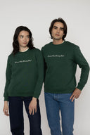 Script Green Sweatshirt