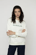 Script Cream Sweatshirt