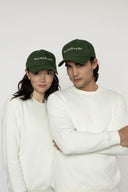 Script Green Hat