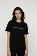 Script Black T-Shirt