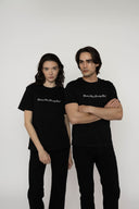 Script Black T-Shirt
