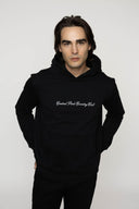 Script Black Hoodie