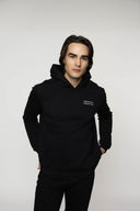 Modern Black Hoodie