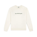 Script Cream Sweatshirt
