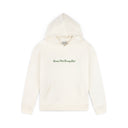 Script Cream Hoodie