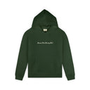 Script Green Hoodie