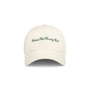 Script Cream Hat